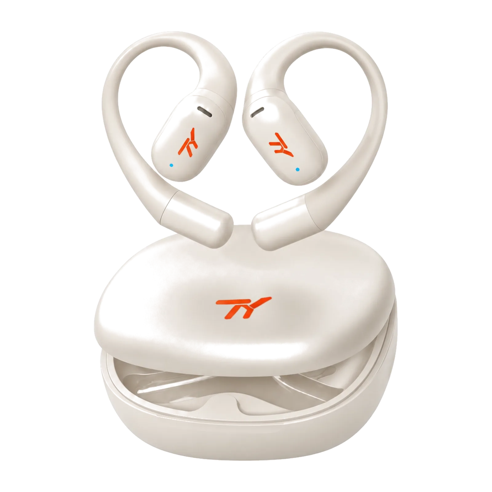 OWS Open-Ear headphones on a transparent background