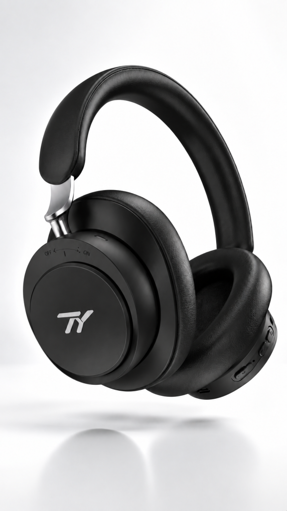 ANC Headphones — Cushioned ear cup