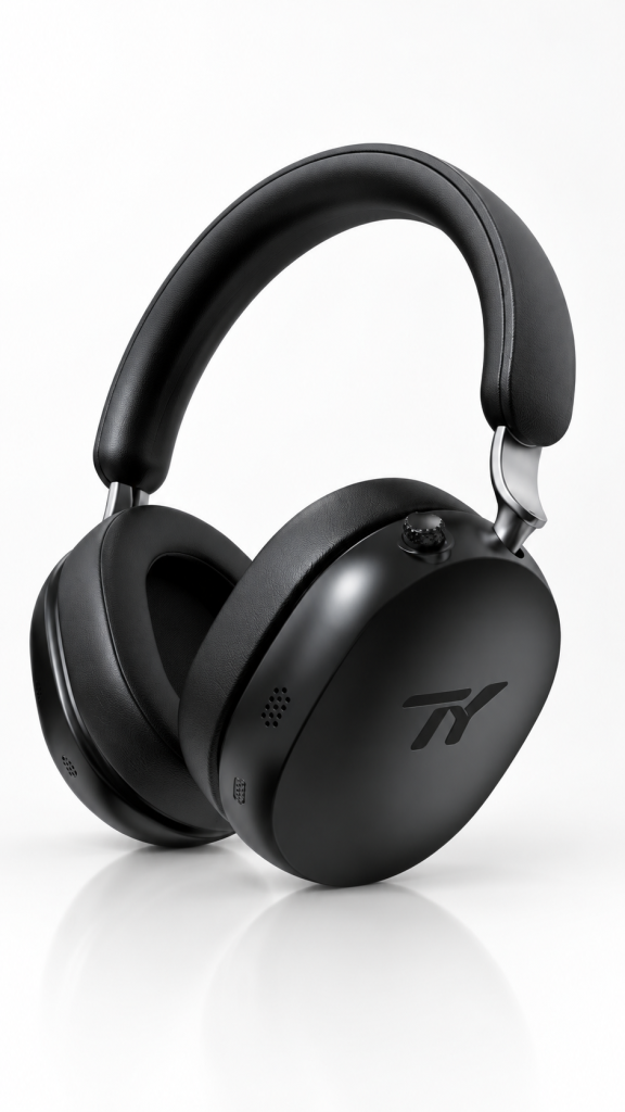 ANC Headphones — Fold and travel structure