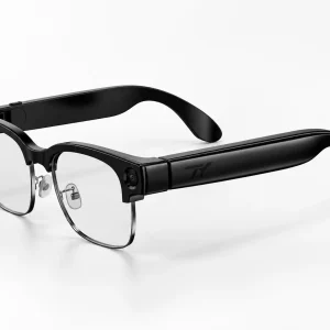 Black TY AI Glasses E09-B Optical product finish