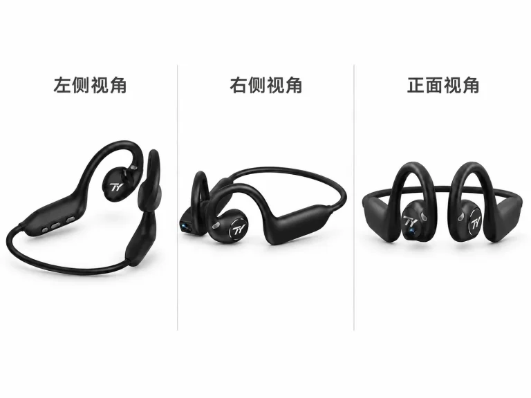 TY Active Open-Ear shown from multiple angles